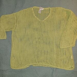 Jones New York Sport Openweave Sweater Sz L